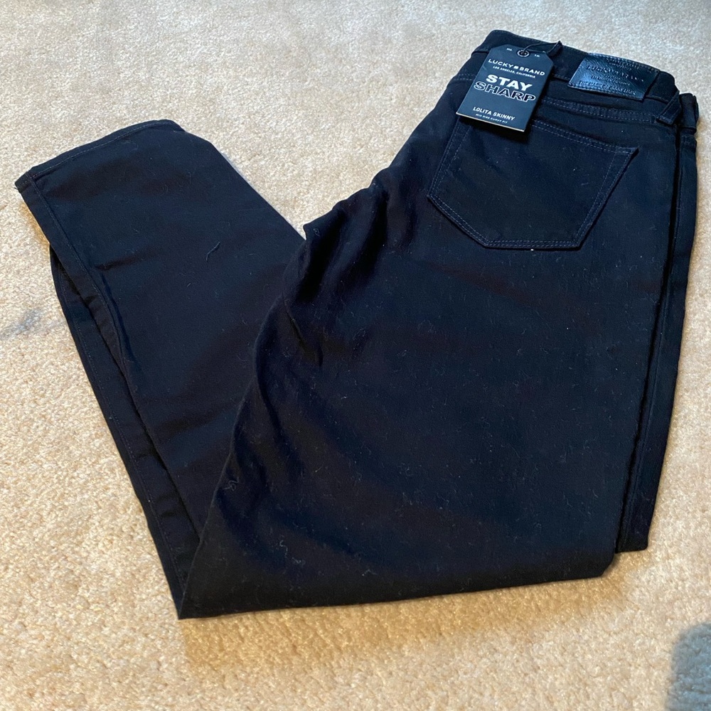 Lucky Brand Black Jeans size 6/28 NWT